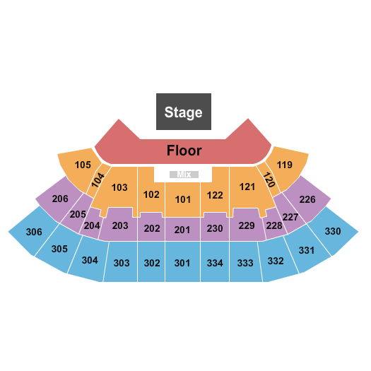 Moda Center Moda Center Seating Chart